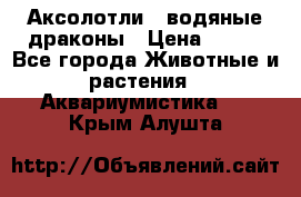 Аксолотли / водяные драконы › Цена ­ 500 - Все города Животные и растения » Аквариумистика   . Крым,Алушта